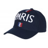 Casquette Paris Bleue Marine Drapeau France Tricolore