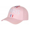 Casquette Paris Rose Tendance Drapeau France Tricolore