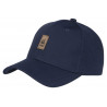 Casquette Paris Marine Patch Cuir Marron Classe