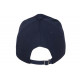 Casquette Paris Marine Patch Cuir Marron Classe CASQUETTES PAYS