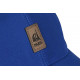 Casquette Paris Bleue Patch Cuir Marron Classe CASQUETTES PAYS