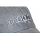 Casquette Grise Vintage Magic en Coton Tendance Astyxe CASQUETTES Nyls Création