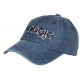 Casquette Bleue Vintage Magic en Coton Tendance Astyxe CASQUETTES Nyls Création