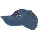 Casquette Bleue Vintage Magic en Coton Tendance Astyxe CASQUETTES Nyls Création