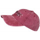 Casquette Rouge Vintage Magic en Coton Delave Tendance Astyxe CASQUETTES Nyls Création