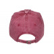 Casquette Rouge Vintage Magic en Coton Delave Tendance Astyxe CASQUETTES Nyls Création