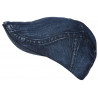 Casquette Blue Jeans Beret Denim Coton Vintage Eslyk Taille Reglable