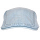 Casquette Bleu Jeans Clair Beret Denim Coton Vintage Eslyk Taille Reglable CASQUETTES Nyls Création