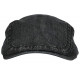 Casquette Noire en Jeans Beret Denim Coton Vintage Eslyk Taille Reglable CASQUETTES Nyls Création