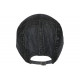 Casquette Noire en Jeans Beret Denim Coton Vintage Eslyk Taille Reglable CASQUETTES Nyls Création