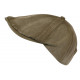 Casquette Gavroche Marron en Coton Beret Denim Vintage Gavlyk Taille Reglable CASQUETTES Nyls Création