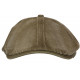 Casquette Gavroche Marron en Coton Beret Denim Vintage Gavlyk Taille Reglable CASQUETTES Nyls Création