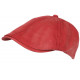 Casquette Gavroche Rouge en Coton Beret Denim Vintage Gavlyk Taille Reglable CASQUETTES Nyls Création
