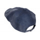 Casquette Gavroche Bleu Marine Coton Beret Denim Rétro Gavlyk Taille Reglable CASQUETTES Nyls Création