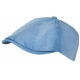 Casquette Gavroche Bleu Ciel Coton Beret Denim Rétro Gavlyk Taille Reglable CASQUETTES Nyls Création