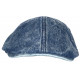 Casquette Gavroche Blue Jeans Marine Coton Beret Denim Rétro Maltyk Taille Reglable CASQUETTES Nyls Création