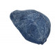 Casquette Gavroche Blue Jeans Marine Coton Beret Denim Rétro Maltyk Taille Reglable CASQUETTES Nyls Création