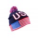 Bonnet Bleu USA avec drapeau ANCIENNES COLLECTIONS divers
