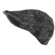 Casquette Gavroche Jeans Noire Ciel Coton Beret Denim Rétro Maltyk Taille Reglable CASQUETTES Nyls Création