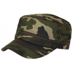 Casquette Militaire Camouflage Kaki Armée en Coton Zeyak CASQUETTES Léon montane