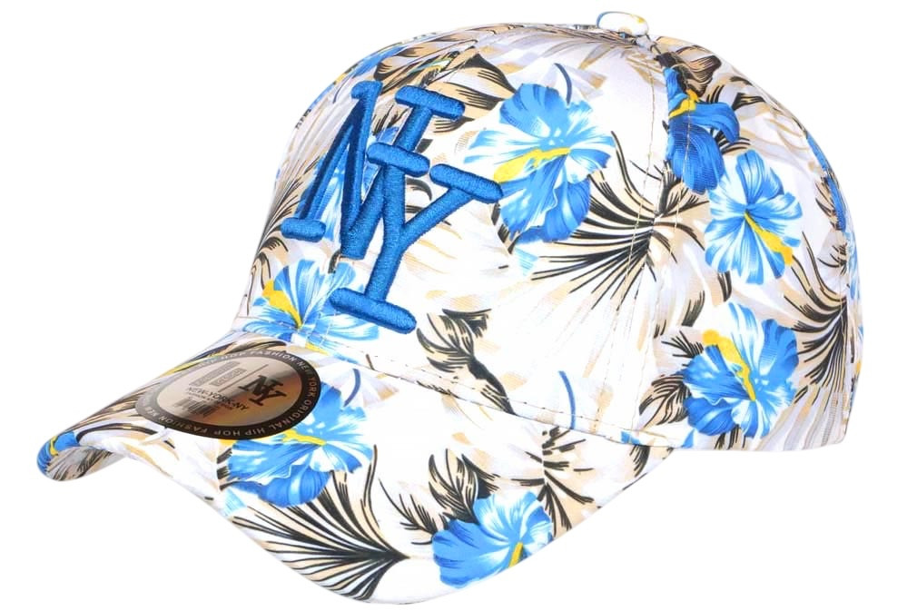 Casquette Enfant Rose à Fleurs, casquette NY fille garçon livré 48h