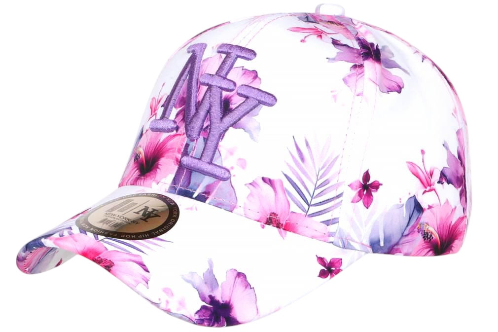 Casquette Hip Hop Honour Bali Enfant - Taille Unique 7-12 Ans, Rose Et Bleu