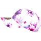 Casquette Enfant Fleurs Violettes Tropicales Baseball NY Hawai 7 a 12 ans Casquette Enfant Hip Hop Honour