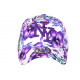 Casquette Enfant Tropicale Violette Fleurs Exotiques Hawai 7 a 12 ans Casquette Enfant Hip Hop Honour
