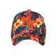Casquette Enfant Fleurs Oranges Tropicales Bali 7 a 12 ans Casquette Enfant Hip Hop Honour