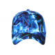Casquette NY Loup Bleue Noire Look Fashion Original Baseball Wolf CASQUETTES Hip Hop Honour