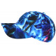 Casquette NY Loup Bleue Noire Look Fashion Original Baseball Wolf CASQUETTES Hip Hop Honour