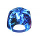 Casquette Enfant Loup Bleue Noire Originale NY Baseball Wolf 7 a 12 ans Casquette Enfant Hip Hop Honour