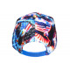 Casquette Enfant Aigle USA Bleue et Rouge NY Baseball Wild 7 a 12 ans Casquette Enfant Hip Hop Honour
