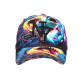 Casquette Enfant Requin Bleue et Jaune Streetwear Wild 7 a 12 ans Casquette Enfant Hip Hop Honour