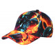 Casquette NY Streetwear Casque Bluetooth Orange et Bleue Fashion CASQUETTES Hip Hop Honour