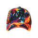 Casquette NY Streetwear Casque Bluetooth Orange et Bleue Fashion CASQUETTES Hip Hop Honour