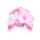 Casquette NY Tropicale Rose Fleurs et Palmiers Originale Baseball Bali CASQUETTES Hip Hop Honour