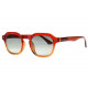 Lunettes Loupe De Soleil Marrons Classes et Fashion Rectangulaires Lunettes Loupes Nyls Création