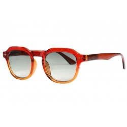 Lunettes Loupe De Soleil Marrons Classes et Fashion Rectangulaires Lunettes Loupes Nyls Création