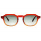 Lunettes Loupe De Soleil Marrons Classes et Fashion Rectangulaires Lunettes Loupes Nyls Création