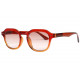 Lunettes Loupe De Soleil Marrons Classes et Tendances Rectangles Lunettes Loupes Nyls Création