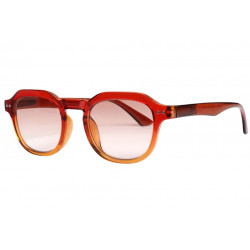 Lunettes Loupe De Soleil Marrons Classes et Tendances Rectangles Lunettes Loupes Nyls Création