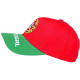 Casquette Portugal Rouge et Verte Drapeau Portugais CASQUETTES PAYS