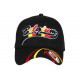 Casquette Belgique Noire Jaune Rouge Equipe Football CASQUETTES PAYS