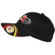 Casquette Belgique Noire Jaune Rouge Equipe Football CASQUETTES PAYS
