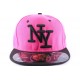 Snapback Ny Rose et visière noire ANCIENNES COLLECTIONS divers