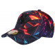 Casquette Enfant Rouge et Bleue Originale Badyx NY Baseball 7 a 12 ans Casquette Enfant Hip Hop Honour