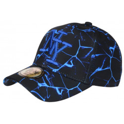 Casquette NY Bleue et Noire Streetwear Originale Eklyr CASQUETTES Hip Hop Honour
