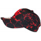 Casquette Enfant Rouge et Noire Streetwear Eklyr NY 7 à 12 ans Casquette Enfant Hip Hop Honour