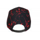 Casquette Enfant Rouge et Noire Streetwear Eklyr NY 7 à 12 ans Casquette Enfant Hip Hop Honour